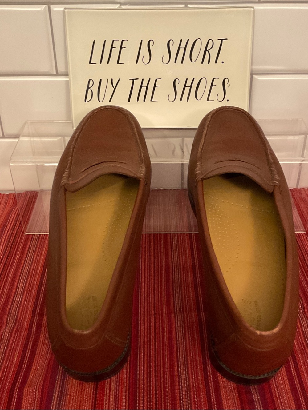 G.H. Bass & Co. Chestnut Brown Leather Penny Loafers